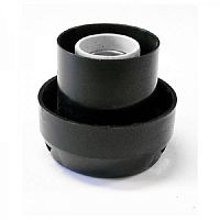 Основание прямое под плафон Uniel UFP-А05AE 220В Е27 60Вт Черный картинка 